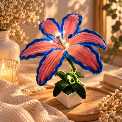 Fleur magique inspirée de Stitch
