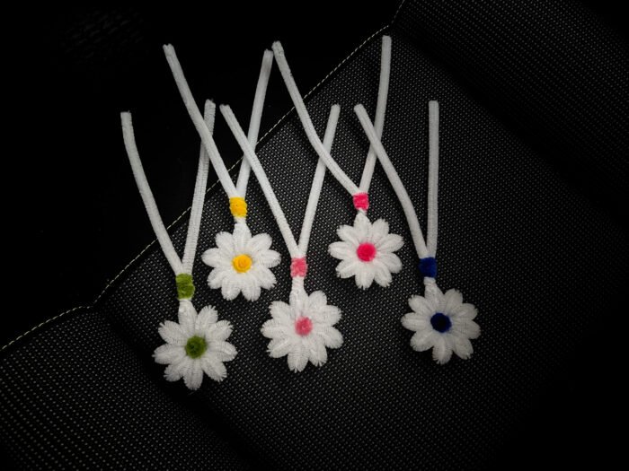 Suspension rétro - Mini marguerite