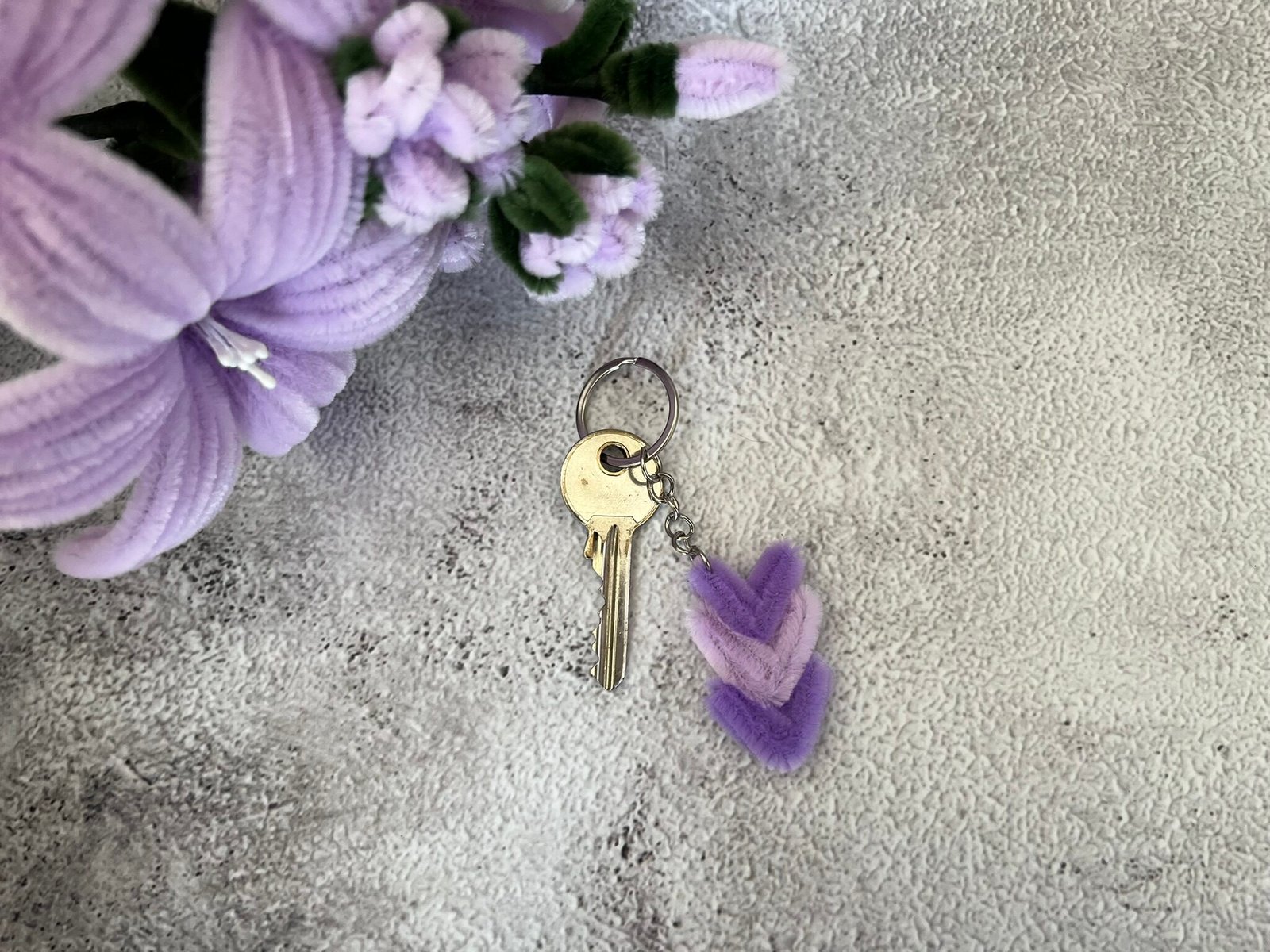 Porte-clés 3 p'tits coeurs – Image 2